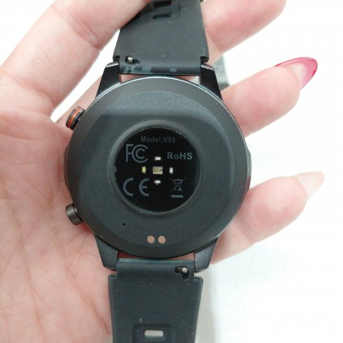 UNISEX SMART TOUCH SCREEN FITNESS & SLEEP TRACKING WATCH WITH EXTRA BAND - 1.7" - CAMOFLAUGE (MODEL: V95) image 2