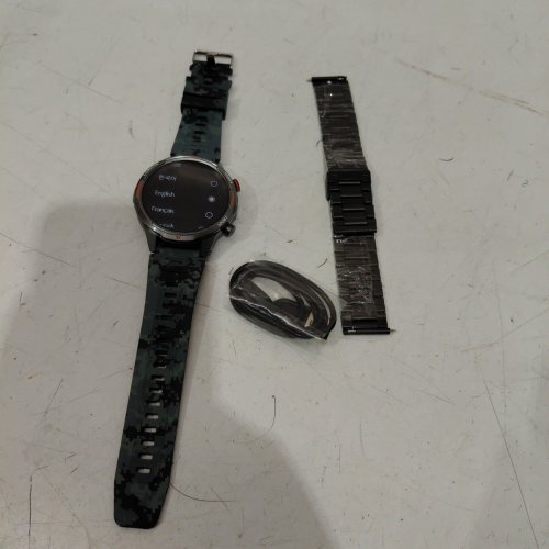 UNISEX SMART TOUCH SCREEN FITNESS & SLEEP TRACKING WATCH WITH EXTRA BAND - 1.7" - CAMOFLAUGE (MODEL: V95) image 3