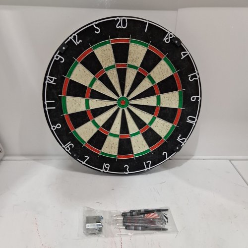 WINMAU BLADE6 PROFESSIONAL BRISTLE DARTBOARD WITH OFFICIAL TOURNAMENT SPECIFICATIONS - MULTICOLOUR image 2