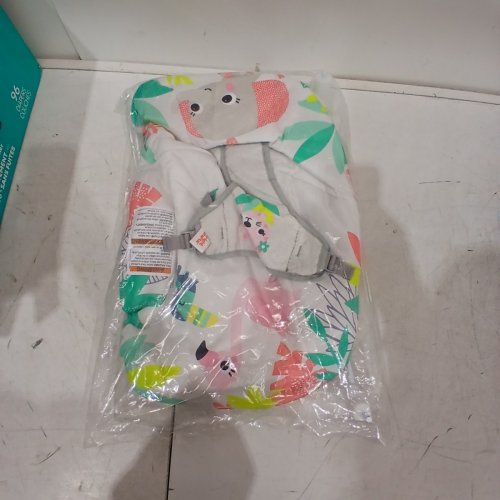 BRIGHT STARTS 3 POINT HARNESS VIBRATING BOUNCER WITH TOY BAR - FLAMINGO VIBES (MODEL:12228) image 2