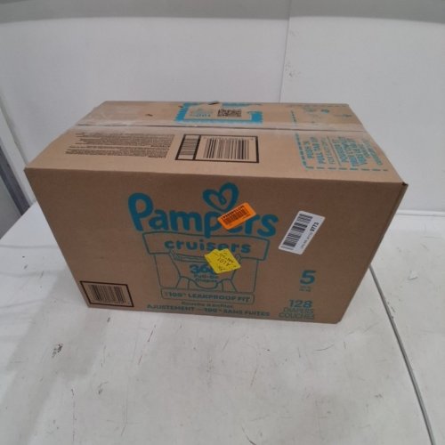 128PK PAMPERS CRUISERS 360 DIAPERS - SIZE 5 (27LB+) image 3