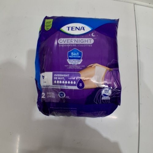 11PK TENA OVERNIGHT UNDERWEAR - MEDIUM image 2
