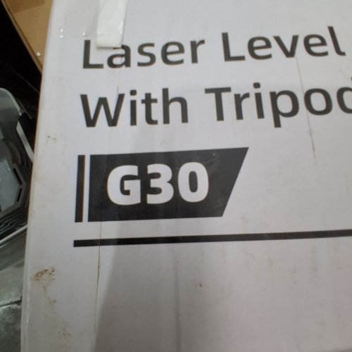 FIRECORE LASER LEVEL WITH TRIPOD, BATTERIES AND CARRY POUCH - 82FT - BLACK (MODEL:G30) image 4