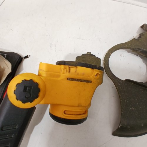 *TOOL ONLY* CORDLESS WEED WACKER/GRASS TRIMER/WEED WHACKER - FITS DEWALT 20 V BATTERY - YELLOW/BLACK image 6