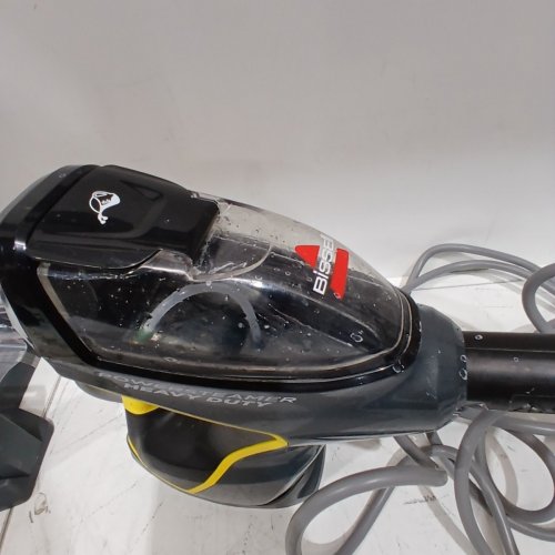 BISSELL 3-IN-1 POWERSTEAMER HEAVY DUTY STEAM MOP & HANDHELD CLEANER - GREY/YELLOW (MODEL: 2685B) image 4