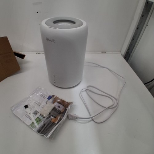 LEVOIT FILTERLESS TOP-FILL COOL MIST AIR HUMIDIFIER WITH ESSENTIAL OIL DIFFUSSER - 1.8L CAPACITY - WHITE/GREY (MODEL: DUAL 100) image 4