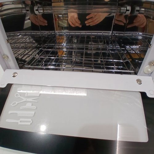MULTIFUNCTION UV DISINFECTION CABINET FOR BEAUTY TOOLS - 6L - 6W - WHITE image 5