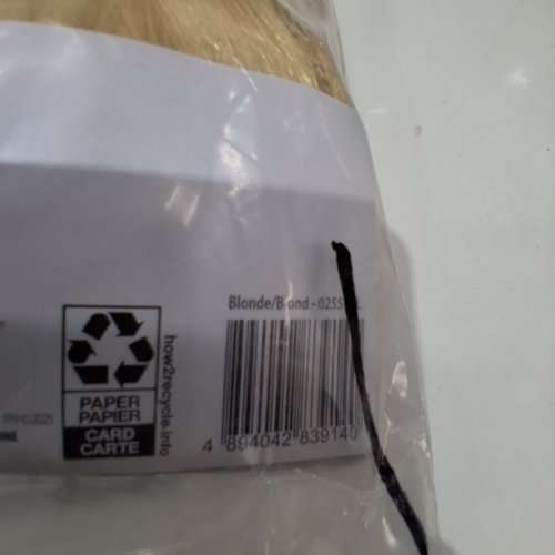 WOMEN'S WAY TO CELEBRATE PRINCESS WIG - OSFM - BLONDE image 2