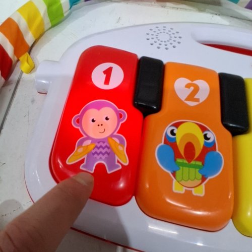 FISHER-PRICE DELUXE KICK & PLAY PIANO GYM image 2