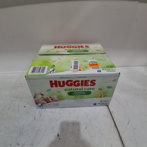1008PK HUGGIES NATURAL CARE SENSITIVE SKIN BABY WIPES image 3