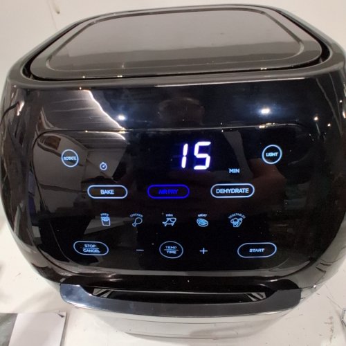 CHEFMAN MULTI-FUNCTIONAL AIR FRYER - 10L - BLACK - (MODEL: RJ38-10-RDO-V2) image 2