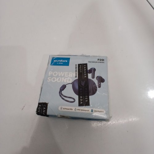 SOUNDCORE BY ANKER TRUE WIRELESS EARBUDS, 10MM DRIVERS WITH BIG BASS, BLUETOOTH 5.3, 30H LONG PLAYTIME, IPX5 WATER-RESISTANT, 2 MICS FOR AI CLEAR CALLS - NAVY (MODEL: P20I) image 4