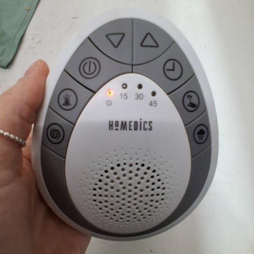 HOMEDICS SOUND SPA MINI ON-THE-GO SOUND MACHINE -WHITE image 2