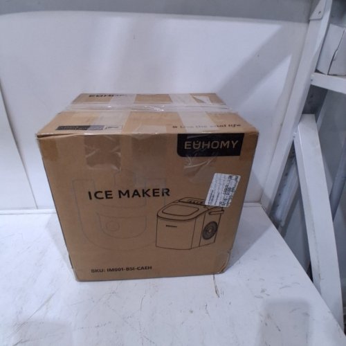 EUHOMY COUNTERTOP ICE MAKER - MAKES 26LBS/DAY - STAINLESS STEEL (MODEL: IM-06S) image 6