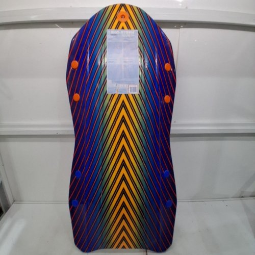 SNO STORM VIPERNEX 2 PERSON FOAM SNOW SLED WITH TOW ROPE - 50" - RED/ORANGE/BLUE (MODEL: 2000509) image 2