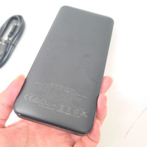 ANKER POCKET-SIZED POWER BOOST POWER BANK - 10,000MAH - 22.5W MAX - BLACK (MODEL: A1388) image 5