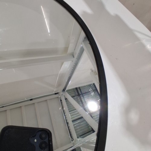 ROUND MIRROR - 20" - BLACK (MODEL: 3-RM-20-B) image 4