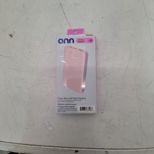 ONN. POWER BANK - 10,000 MAH, 12W MAX - PINK image 4