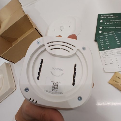 ECOBEE SMART THERMOSTAT ENHANCED WORKS WITH ALEXA AND APPLE HOME KIT (MODEL:EB-STATE6LC-01/ECB501) image 3