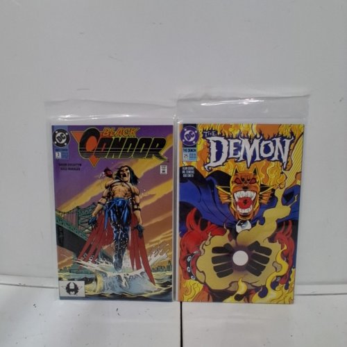 4 ASSTD DC COMICS COMIC BOOKS - THE DEMON #25, BLACK CONDOR #3, BATMAN #477, HAWKWORLD #23 - VARIOUS AUTHORS image 4