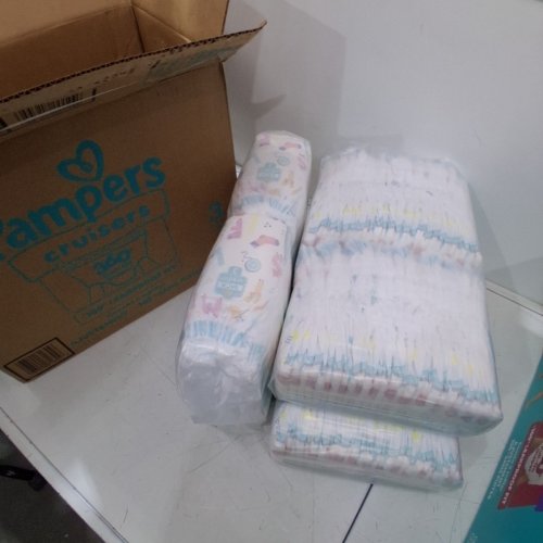 168PK PAMPERS CRUISERS 360 UP TO 100% LEAKPROOF - 16LB TO 28LB - SIZE 3 image 2