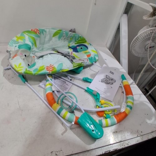 BRIGHT STARTS RAINFOREST VIBES VIBRATING BOUNCER image 3