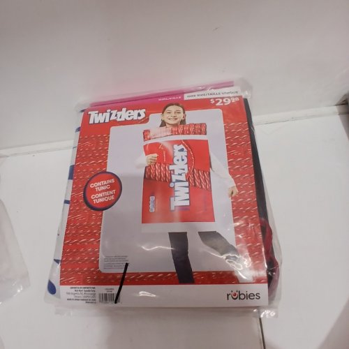 GIRLS RUBIES TWIZZLERS COSTUME - OSFM - RED (STYLE: 1001446) image 2
