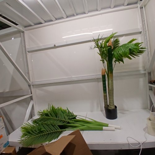 DR.PLANZEN 6FT ARTIFICIAL GOLDEN CANE PALM TREE image 2