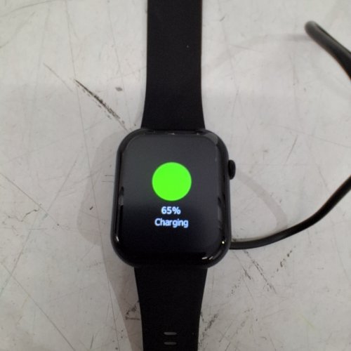 UNISEX SMART WATCH AND FITNESS TRACKER WITH BLUETOOTH COMPANION APP AND MULTIPLE SPORTS MODES - 1.83" TOUCH SCREEN DISPLAY - BLACK (MODEL: G28) image 2