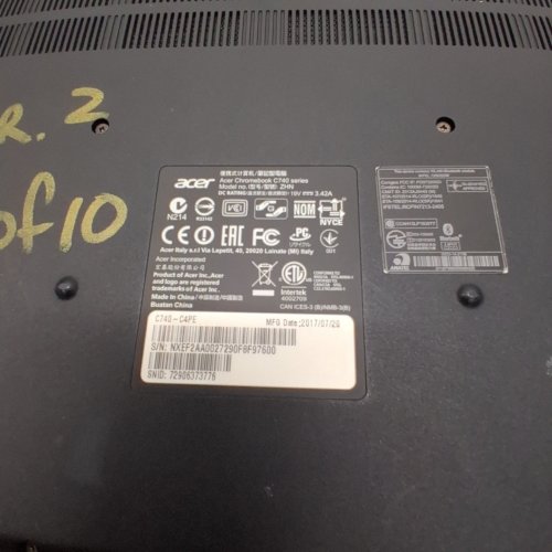 ACER CHROMEBOOK 11, 11.6" WITH INTEL CELERON 3205U, 4GB RAM, 16GB SSD (MODEL: C740-C4PE) image 5