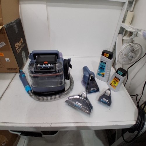 SHARK STAINSTRIKER PORTABLE CARPET CLEANER & UPHOLSTERY CLEANER - BLUE/GREY (MODEL: PX202BRN) image 3