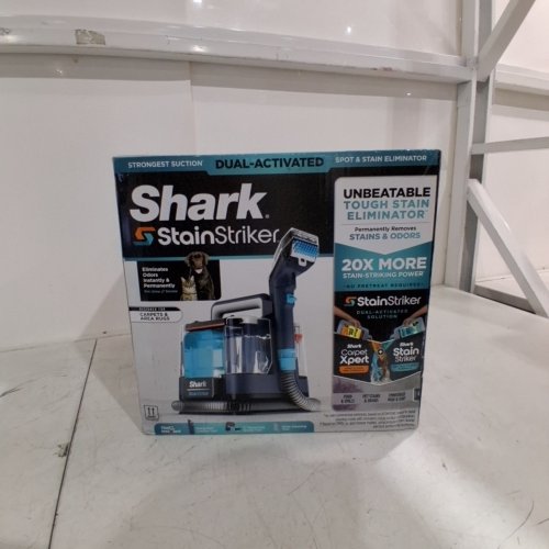 SHARK PORTABLE STAIN STRIKER CARPET CLEANER - GREY/BLUE (MODEL: PX200C) image 2