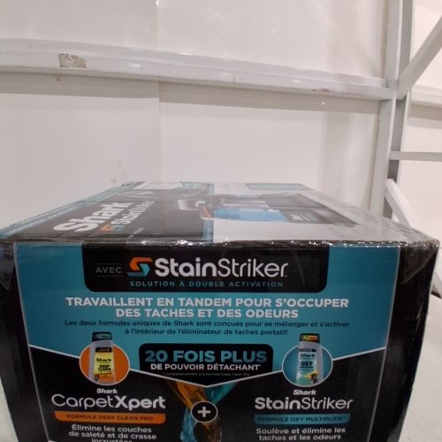 SHARK PORTABLE STAIN STRIKER CARPET CLEANER - GREY/BLUE (MODEL: PX200C) image 3