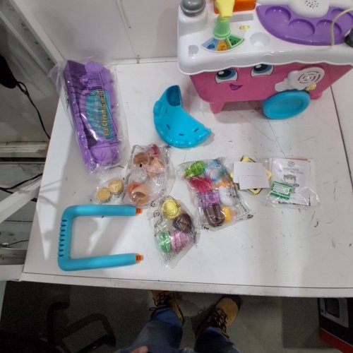 LEAPFROG EXCLUSIVE SCOOP & LEARN ICE CREAM CART DELUXE KIDS TOY - PURPLE/PINK - (MODEL: ‎80-600761) image 3