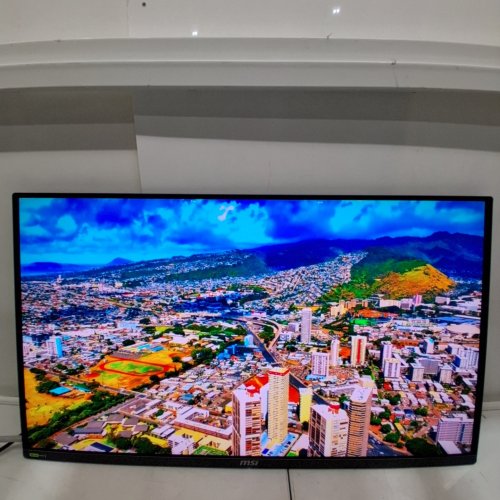 MSI QD-OLED 32" 4K UHD MONITOR, ADAPTIVE-SYNCH, HDMI, DP PORT, VESA MOUNTABLE | 240HZ | 0.03MS - BLACK (MODEL: MPG 322URX) image 9