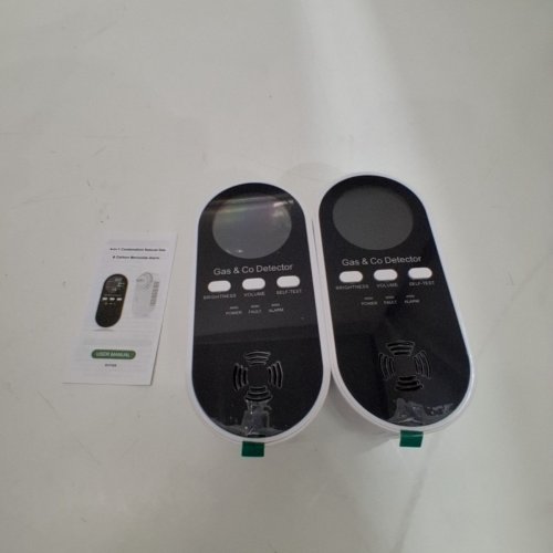 2PK 5-IN-1 KH ALERT PLUG IN CARBON MONOXIDE DETECTOR AND NATURAL GAS DETECTOR - WHITE (MODEL:KH168) image 4
