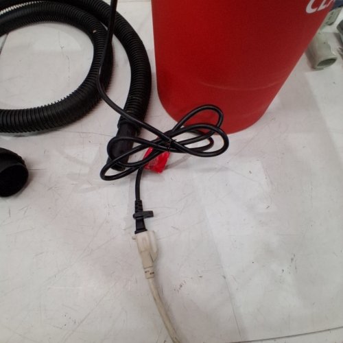 SHOP-VAC 5.5 HP WET/DRY VACUUM WALL MOUNT - 5GAL - RED (MODEL: 95222) image 2