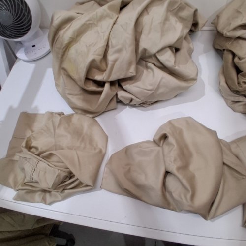 4PC HOTEL SIGNATURE COTTON SATEEN SHEET SET -KING- TAN image 3