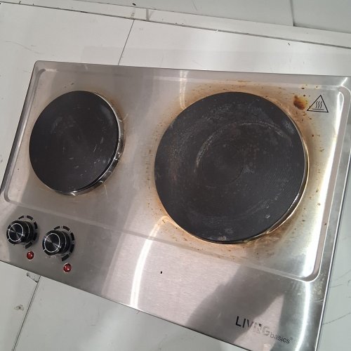 LIVING BASICS DOUBLE CERAMIC HOB COOK TOP - STAINLESS STEEL (MODEL: ES-3202C) image 4