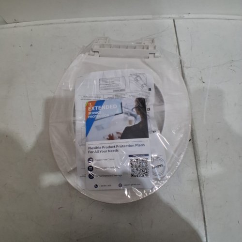 GARVEE ROUNDED TOILET SEAT WITH TODDLER SEAT - 16" - WHITE (MODEL: PHO_11GXGFGO) image 3