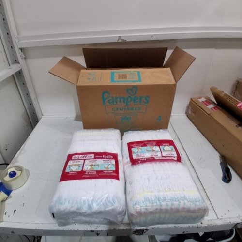 144PK PAMPERS CRUISERS 360° DISPOSABLE DIAPERS - SIZE 4 image 2