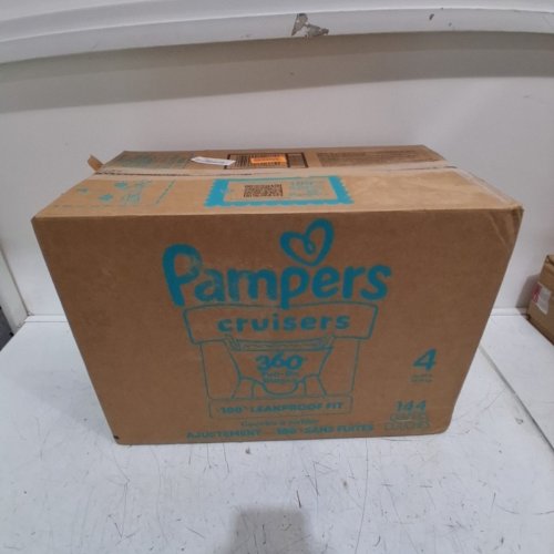 144PK PAMPERS CRUISERS 360° DISPOSABLE DIAPERS - SIZE 4 image 3