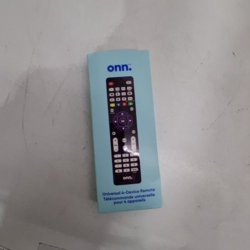 ONN. UNIVERSAL 4-DEVICE REMOTE CONTROLLER, COMPATIBLE WITH MOST MAJOR BRANDS - BLACK (MODEL: ONA23AV001C) image 3