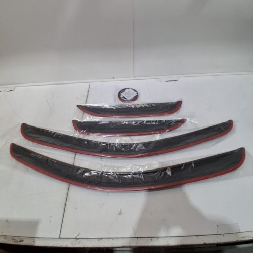 4PC WINDOW VISORS FOR 2007-2013 CHEVY SILVERADO / GMC SIERRA 1500 (MODEL: 94040) image 3