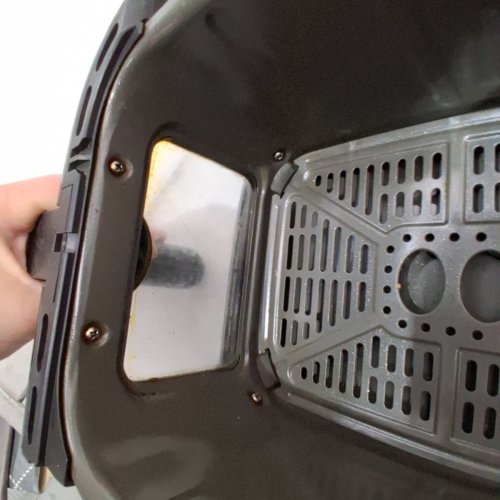 GREENPAN BISTRO DUAL ZONE AIR FRYER - TWO 4L BASKETS/8L - BLACK - (MODEL-CC008842) image 4