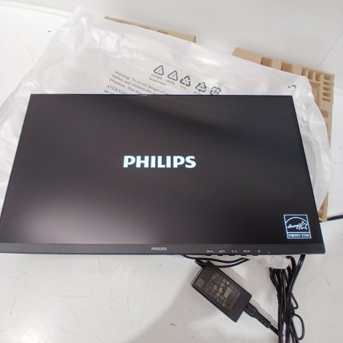 PHILIPS COMPUTER MONITOR WITH FULL HD 1920 X 1080 DISPLAY / 20HZ REFRESH RATE & HDMI / VGA PORT - 22" - 120HZ - BLACK (MODEL:22E2N1100 / 27) image 2