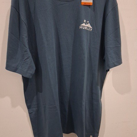 MEN'S HURLEY CREW NECK T-SHIRT - XXL - BLUE (STYLE: 1666614) image 2