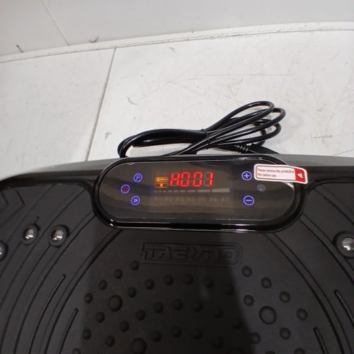 TAEVNO BLUETOOTH VIBRATION PLATE EXERCISE MACHINE - 450LB CAPACITY - BLACK image 2