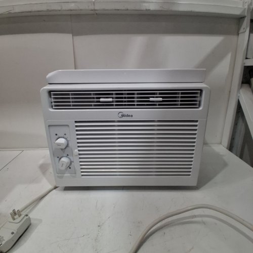 MIDEA MECHANICAL WINDOW AIR CONDITIONER - 5000BTU, UP TO 150SQ.FT. - WHITE (MODEL: MWMW050CM1A) image 3