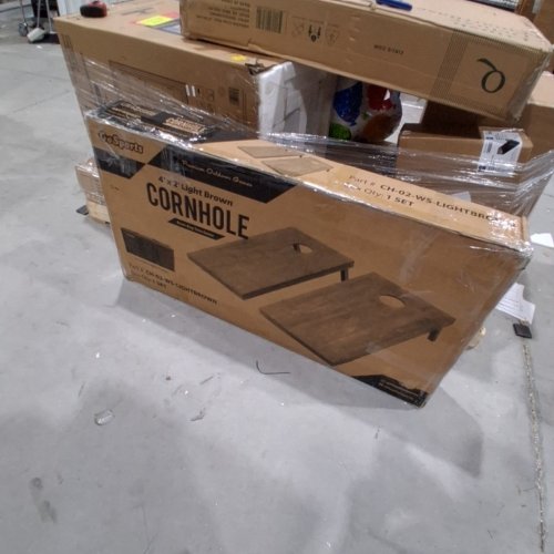 GOSPORTS REGULATION SIZE WOODEN CORNHOLE BOARDS SET - 2FT X 4FT - LIGHT BROWN (MODEL: CH-02-WS-LIGHTBROWN) image 5